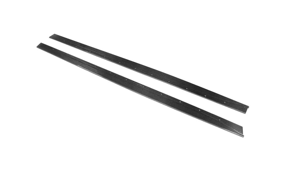 F8X CARBON FIBER SIDE SKIRT EXTENSIONS MP STYLE