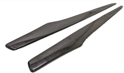 G20 V STYLE CARBON FIBER SIDE SKIRT EXTENSIONS