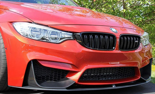 F8X M3/M4 Carbon Fiber Lower Bumper Splitters - F80/F82/F83