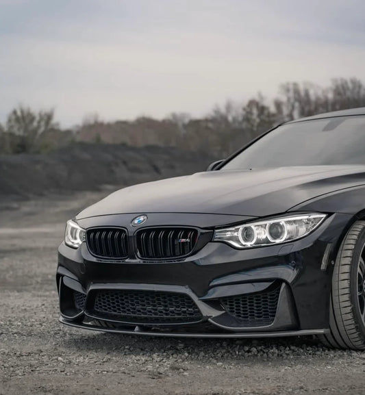 F8X M3 M4 Carbon Fiber M Performance 3 Piece Front Lip