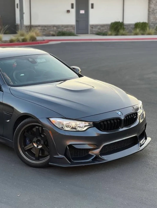 F8X LAPTOR STYLE CARBON FIBER FRONT LIP- M3/M4