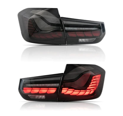 F80/F30 GTS STYLE TAILLIGHTS SMOKED BLACKLINE