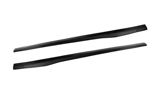 F87 M2 R STYLE CARBON FIBER SIDE SKIRT EXTENSIONS